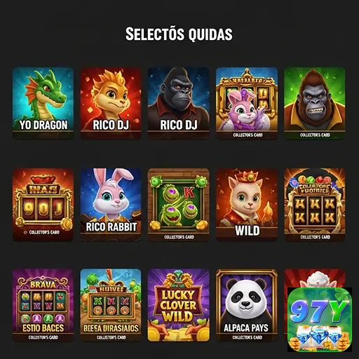 Jogador usando o aplicativo cassino 97y no celular.