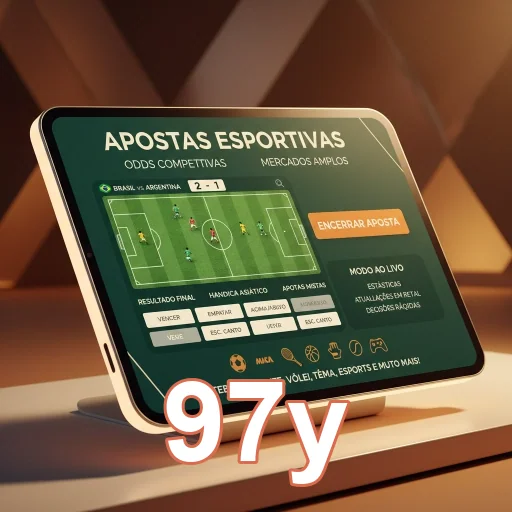 Plataforma de apostas esportivas no 97y com dados de jogo.
