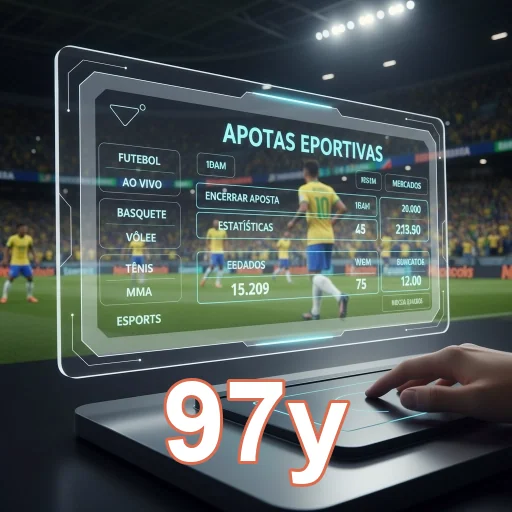Apostas esportivas no aplicativo da 97y em tempo real.