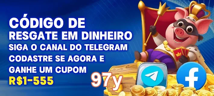 Personagem de porquinho no aplicativo 97y com promoções.