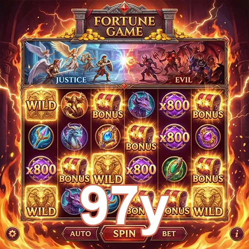 Tela do jogo 'Fortune Game' disponível na 97y com prêmios.