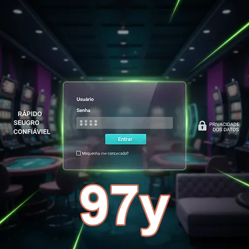 Tela de login do 97y com acesso rápido e seguro.