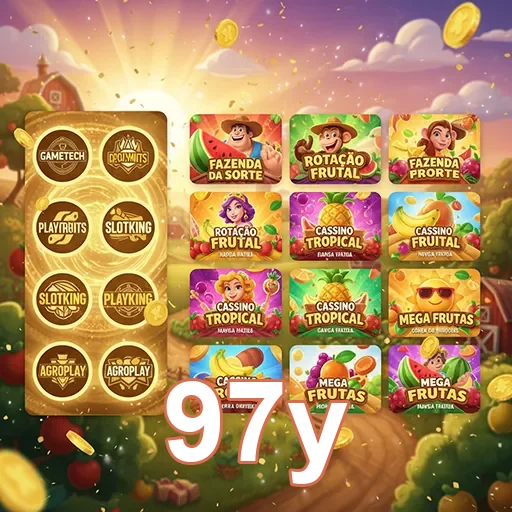 Interface do 97y mostrando jogos VIP com prêmios.