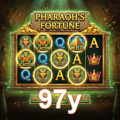 Imagem do jogo Pharaoh's Fortune na plataforma 97y.